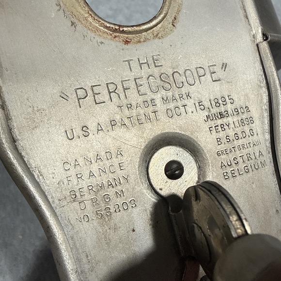 Antique Perfecscope Stereoscope Viewer H.C. White Co 1902 Patent 3D Photo 1900s - Picture 2 of 9